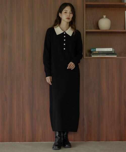 WEB限定』ニットポロワンピース（ワンピース）｜URBAN RESEARCH Sonny