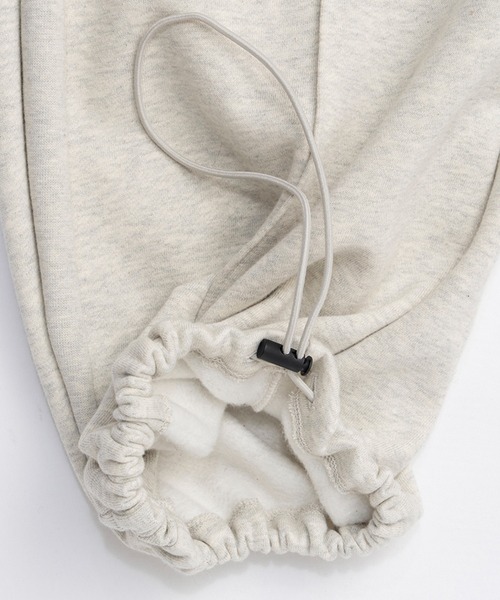 PRANK PROJECT（プランクプロジェクト）の「【Pre-Order】裏起毛スウェットワイドパンツ / Sweat Wide Pants（スウェットパンツ・レディース・ライトグレー/ブラック・38/36）」の12枚目の写真