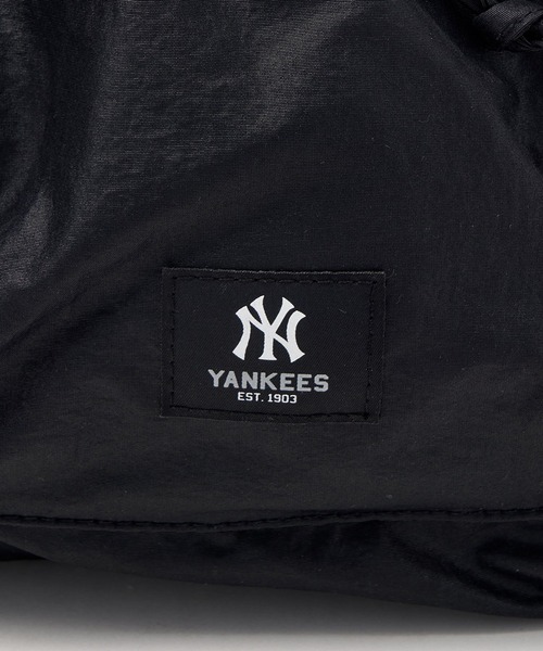 日本未入荷】MLB KOREA ベーシック 巾着リュック NYヤンキース レッド