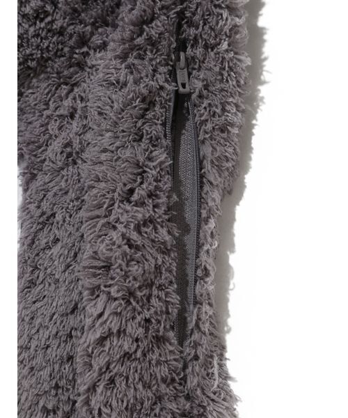 gelato pique Sleep(ジェラートピケスリープ)の「【Sleep】モコモコ 掛けカバー(シングル)(寝具・レディース・オフホワイト/グレー/ピンク・S)」の20枚目の写真