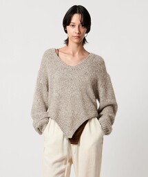 AEWEN MATOPH | ＜AEWEN MATOPH＞ウールアルパカ ニットロンパース(ニット/セーター)