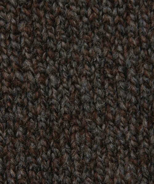 AEWEN MATOPH(イウエン マトフ)の「<AEWEN MATOPH>ウールアルパカ ニットロンパース(ニット/セーター・レディース・ダークブラウン/ベージュ・FREE)」の21枚目の写真