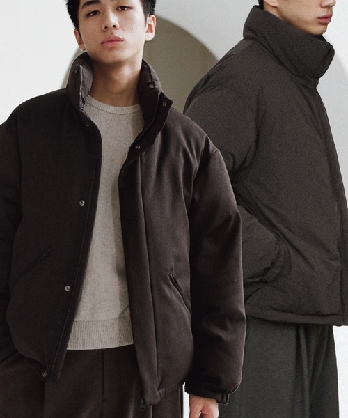 REVERSIBLE WOOLY DOWN JACKET