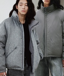 WYM LIDNM | REVERSIBLE WOOLY DOWN JACKET(ダウンジャケット/コート)