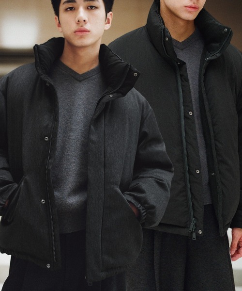 REVERSIBLE WOOLY DOWN JACKET（ダウンジャケット/コート）｜WYM LIDNM