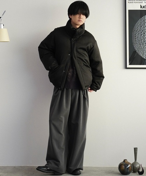 WYM LIDNM（ウィム バイ リドム）の「REVERSIBLE WOOLY DOWN JACKET