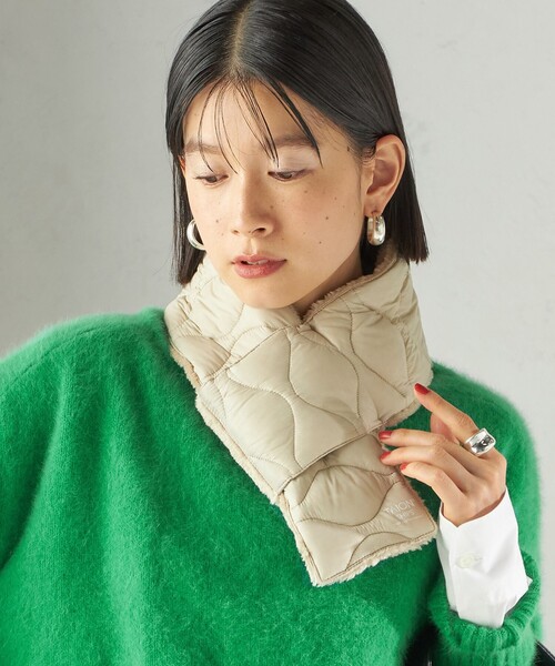 セール】【SHIPS別注】TAION:〈手洗い可能〉細幅 リバー ダウン