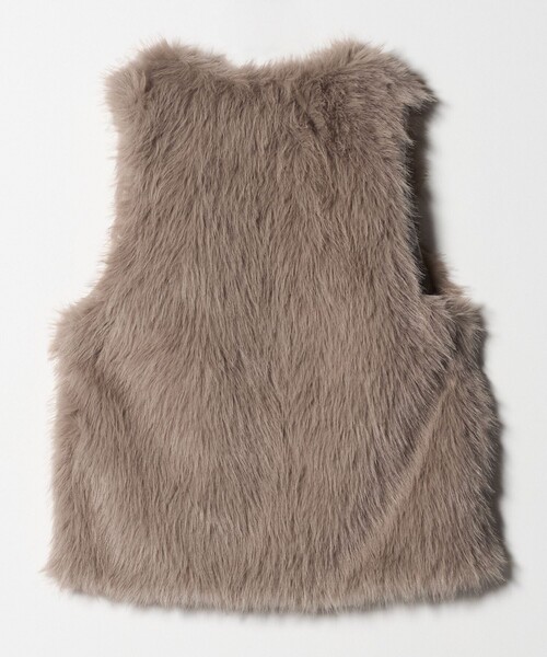 フェイクファーベスト ＜A DAY IN THE LIFE＞（ベスト）｜A DAY IN THE