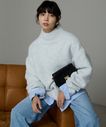 SOTT（ソット）の「Oversized Turtleneck Knit / オーバーサイズタートルニット（ニット/セーター）」