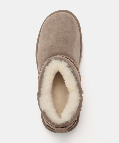 COLORS OF CALIFORNIA/カラーズオブカリフォルニア】 SUEDE MINI BOOTS