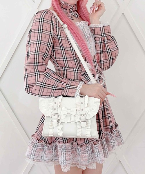 りぼん×フリルショルダーBAG（ハンドバッグ）｜MA*RS（アメーバー