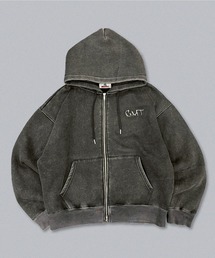 CMT ruler rhinestone zip hoodie