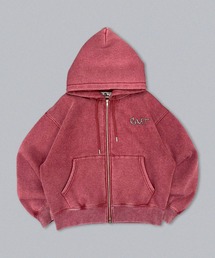CMT ruler rhinestone zip hoodie