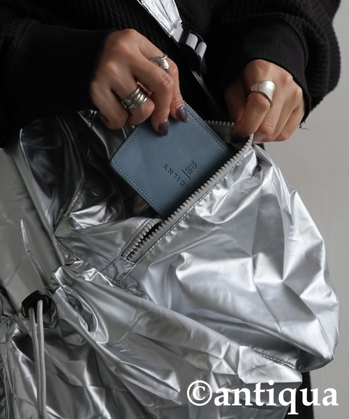 antiqua（アンティカ）の「リュック（バックパック/リュック・レディース・ブラック/シルバー・FREE）」の8枚目の写真