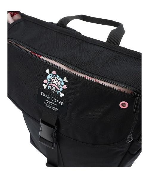 Ficce,Brave（フィセブレイブ）の「【Ficce Brave/フィセブレイブ】 ワンピース リュック（バックパック/リュック・メンズ・ブラック・FREE）」の7枚目の写真
