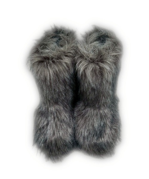 Never mind the XU / Chikashitsu+（ネバーマインド ザ エックスユー / チカシツプラス）の「【nmtc+】fur short boots / 【エヌエムティーシープラス】ファーショートブーツ（ブーツ・メンズ・グレー/ブラック・S/M/L）」の19枚目の写真