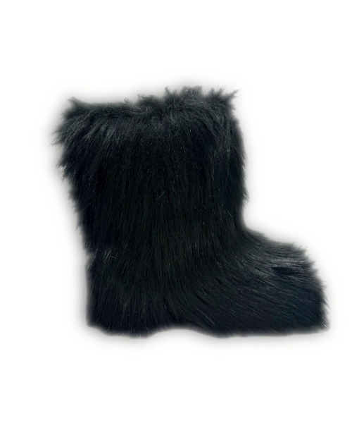 Never mind the XU / Chikashitsu+（ネバーマインド ザ エックスユー / チカシツプラス）の「【nmtc+】fur short boots / 【エヌエムティーシープラス】ファーショートブーツ（ブーツ・メンズ・グレー/ブラック・S/M/L）」の17枚目の写真