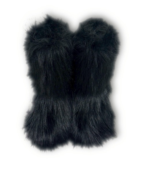 Never mind the XU / Chikashitsu+（ネバーマインド ザ エックスユー / チカシツプラス）の「【nmtc+】fur short boots / 【エヌエムティーシープラス】ファーショートブーツ（ブーツ・メンズ・グレー/ブラック・S/M/L）」の14枚目の写真