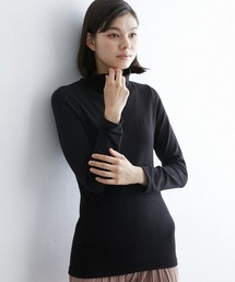 nissen（ニッセン）の「ウォームコアリッチ　裏起毛　タートルネック長袖インナー（吸湿発熱・UVカット）（インナーウェア/肌着）」