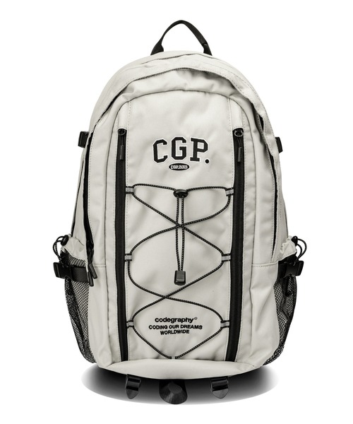 codegraphy(コードグラフィー)の「CGP Arch Logo Backpack CBEWUBP030(バックパック/リュック・メンズ・ブラック/サックスブルー・フリー)」の1枚目の写真