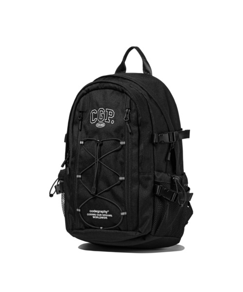 codegraphy(コードグラフィー)の「CGP Arch Logo Backpack CBEWUBP030(バックパック/リュック・メンズ・ブラック/サックスブルー・フリー)」の3枚目の写真