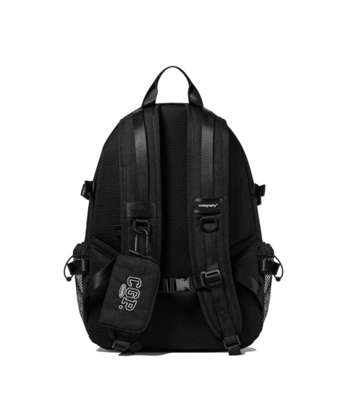 codegraphy(コードグラフィー)の「CGP Arch Logo Backpack CBEWUBP030(バックパック/リュック・メンズ・ブラック/サックスブルー・フリー)」の4枚目の写真