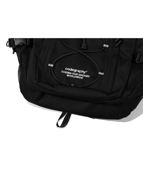 codegraphy(コードグラフィー)の「CGP Arch Logo Backpack CBEWUBP030(バックパック/リュック・メンズ・ブラック/サックスブルー・フリー)」の8枚目の写真