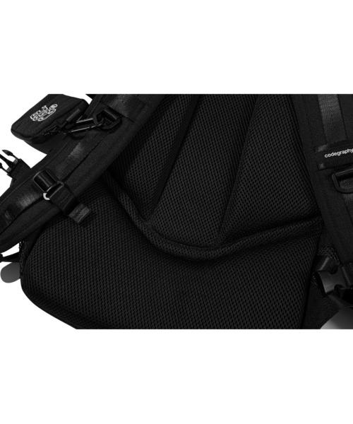 codegraphy(コードグラフィー)の「CGP Arch Logo Backpack CBEWUBP030(バックパック/リュック・メンズ・ブラック/サックスブルー・フリー)」の10枚目の写真