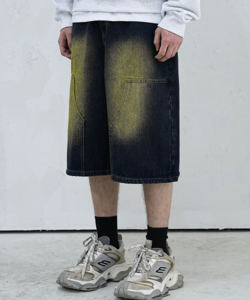 AVANDRESS(アバンドレス )の「カーペンター デニム ショーツ ライトブルー(その他パンツ・レディース・スカイブルー・X-SMALL/SMALL/MEDIUM/LARGE/X-LARGE)」の3枚目の写真