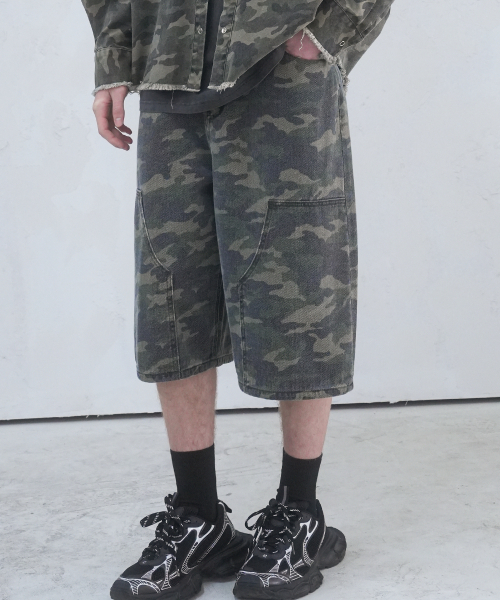 AVANDRESS(アバンドレス )の「カーペンター デニム ショーツ ライトブルー(その他パンツ・レディース・スカイブルー・X-SMALL/SMALL/MEDIUM/LARGE/X-LARGE)」の5枚目の写真