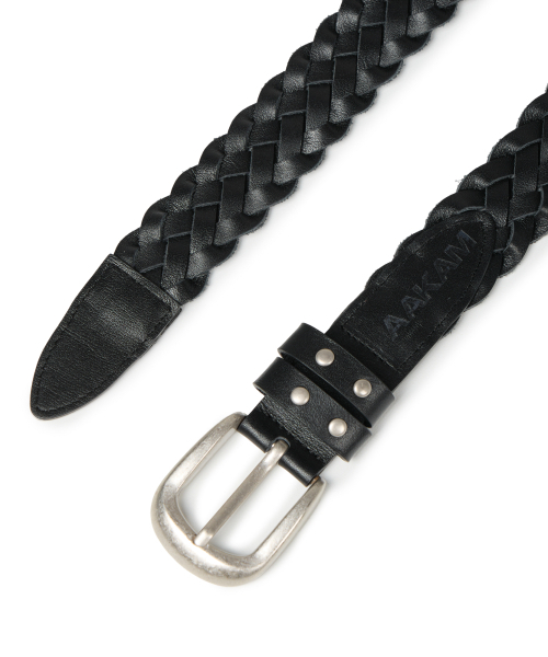 AAKAM(アーカム)の「30mm Braided Western Leather Belt (Black)(ベルト・レディース・その他・FREE)」の6枚目の写真