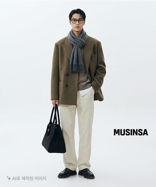 MUSINSA STANDARD（ムシンサスタンダード）の「オックスフォードワークシャツ[ホワイト]（シャツ/ブラウス・メンズ・その他・SMALL/MEDIUM/LARGE/X-LARGE/XX-LARGE）」の8枚目の写真