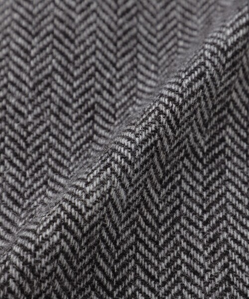 MACKINTOSH PHILOSOPHY(マッキントッシュ フィロソフィー)の「HEAT TWEED(ヒートツイード)WARENFORD (ウァレンフォード )(ステンカラーコート・メンズ・チャコールグレー/ブラウン・38/40)」の6枚目の写真