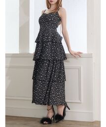 EATME（イートミー）の「BACKリボンティアードロングワンピース（ワンピース）」