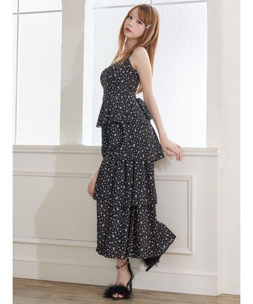 EATME（イートミー）の「BACKリボンティアードロングワンピース（ワンピース・レディース・ピンク/オフホワイト/ブラック・SMALL/MEDIUM）」の20枚目の写真