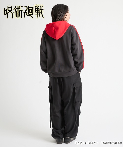 呪術廻戦】＜ZOZO期間限定販売＞サイドライン配色 オーバーサイズ 裏