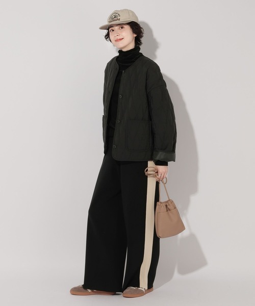 GEORGE'S（ジョージズ）の「ニットラインパンツ（その他パンツ・レディース・ブラック/ブラウン/ネイビー・SMALL/MEDIUM）」の8枚目の写真