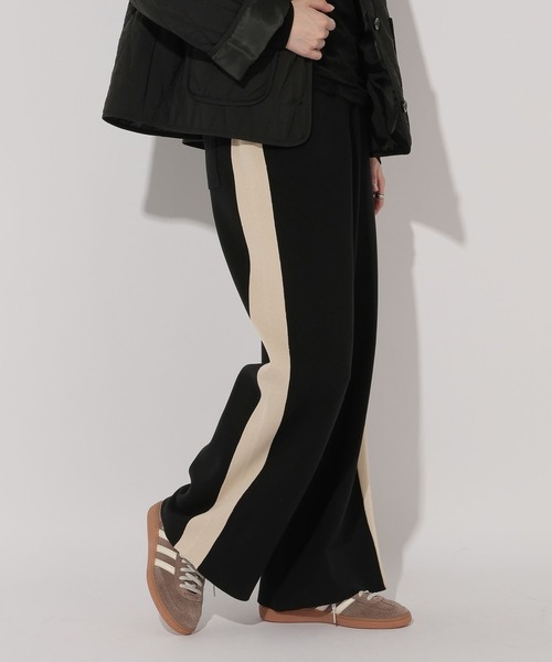 GEORGE'S（ジョージズ）の「ニットラインパンツ（その他パンツ・レディース・ブラック/ブラウン/ネイビー・SMALL/MEDIUM）」の11枚目の写真