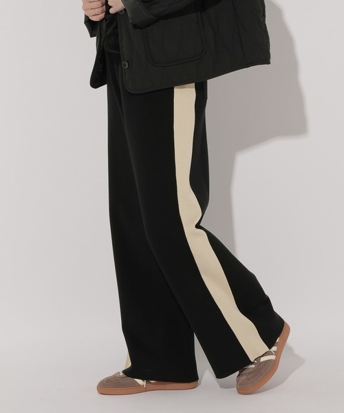 GEORGE'S（ジョージズ）の「ニットラインパンツ（その他パンツ・レディース・ブラック/ブラウン/ネイビー・SMALL/MEDIUM）」の12枚目の写真