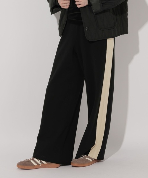 GEORGE'S（ジョージズ）の「ニットラインパンツ（その他パンツ・レディース・ブラック/ブラウン/ネイビー・SMALL/MEDIUM）」の14枚目の写真