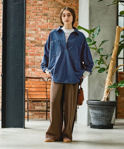 GEORGE'S（ジョージズ）の「ニットラインパンツ（その他パンツ・レディース・ブラック/ブラウン/ネイビー・SMALL/MEDIUM）」の15枚目の写真