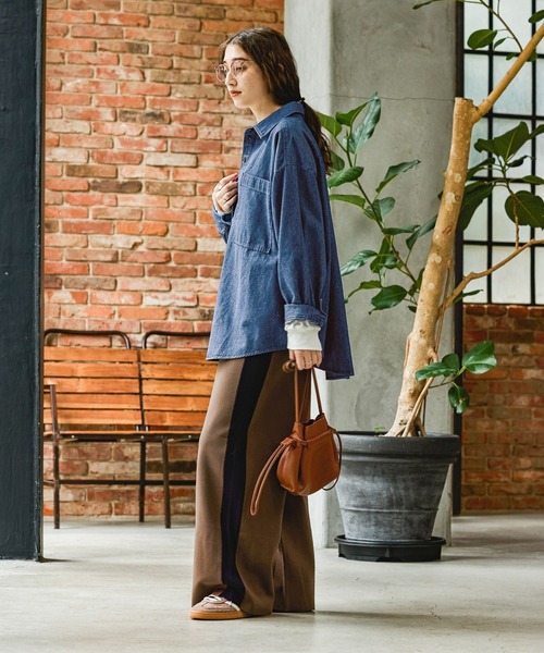 GEORGE'S（ジョージズ）の「ニットラインパンツ（その他パンツ・レディース・ブラック/ブラウン/ネイビー・SMALL/MEDIUM）」の20枚目の写真