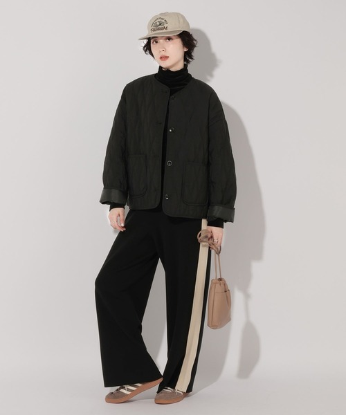 GEORGE'S（ジョージズ）の「ニットラインパンツ（その他パンツ・レディース・ブラック/ブラウン/ネイビー・SMALL/MEDIUM）」の6枚目の写真