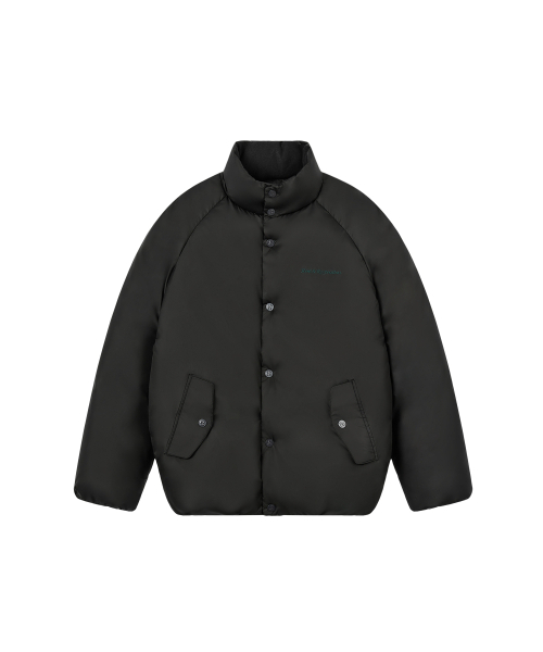 Rest&Recreation(レストアンドレクリエーション)の「RAGLAN DOWN JUMPER - BLACK(ダウンジャケット/コート・メンズ・その他・ONE)」の4枚目の写真