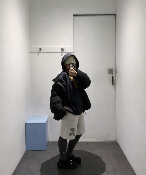 Rest&Recreation(レストアンドレクリエーション)の「RAGLAN DOWN JUMPER - BLACK(ダウンジャケット/コート・メンズ・その他・ONE)」の3枚目の写真