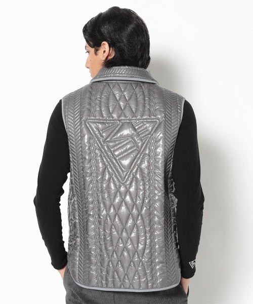 MARK AND LONA ダウンベスト グレー系×ブラック　48 セール】CD11-CPZV | MEN（ダウンベスト）｜MARK & LONA（マーク