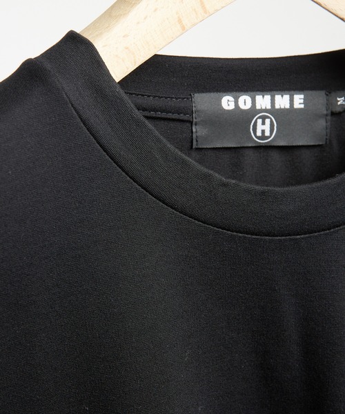 GOMME HOMME(ゴムオム)の「クールポンチ 70巾長袖T(Tシャツ/カットソー・メンズ・ブラック/パープル・MEDIUM)」の6枚目の写真