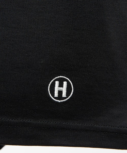 GOMME HOMME(ゴムオム)の「クールポンチ 70巾長袖T(Tシャツ/カットソー・メンズ・ブラック/パープル・MEDIUM)」の4枚目の写真