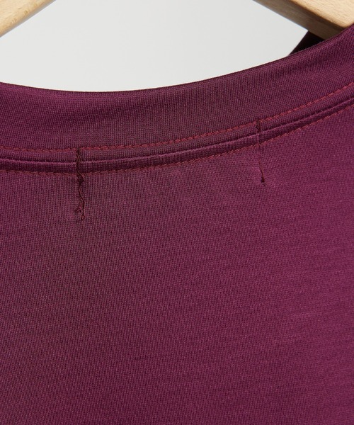 GOMME HOMME(ゴムオム)の「クールポンチ 70巾長袖T(Tシャツ/カットソー・メンズ・ブラック/パープル・MEDIUM)」の14枚目の写真