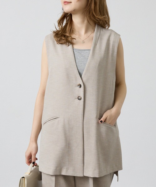 た*か様 2点セット TAGLIATORE 46 ジレ ベスト リネンコットン 楽天市場】タリアトーレ ジレの通販